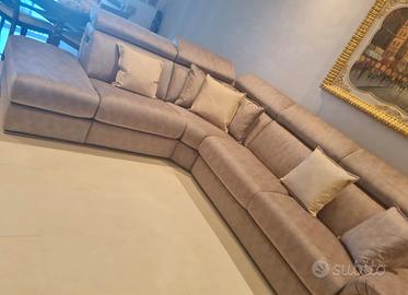 Divano con relax e letto matrimoniale