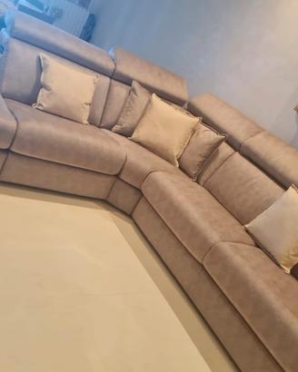 Divano con relax e letto matrimoniale