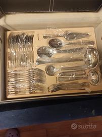 Servizio posate 72 pezzi acciaio inox