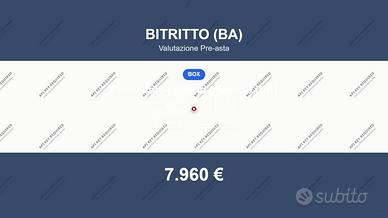 Immobile in asta di 25 m² a Bitritto