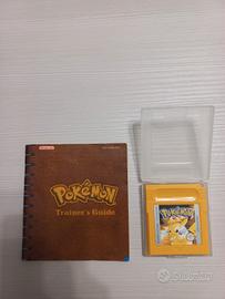Pokemon giallo per game boy bianco e nero