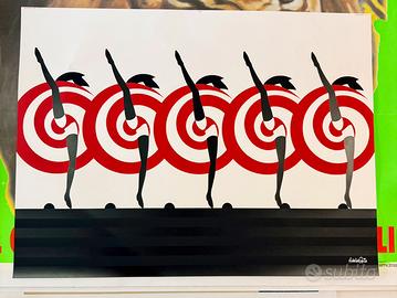 Poster Amleto Dalla Costa “Ballerine del Can Can”
