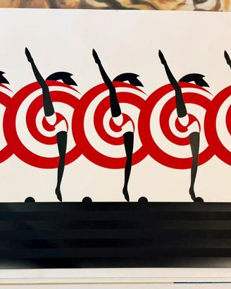 Poster Amleto Dalla Costa “Ballerine del Can Can”