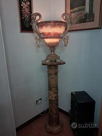 colonna in alabastro made in italy (Volterra) 