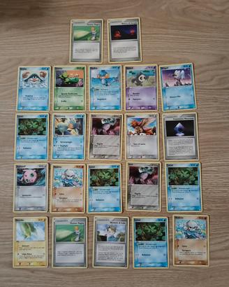 lotto carte Pokemon ex Guardiani dei Cristalli 