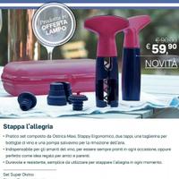 set vino Tupperware