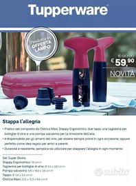 set vino Tupperware