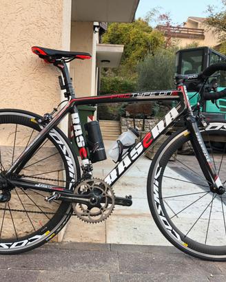 Bici corsa carbonio artigianale