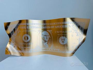 "One dollar Gold white one Blu" di Karl Lagasse