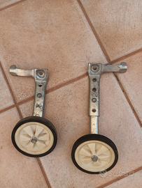 Rotelle regolabili per bici da bambino