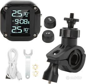 monitor pressione pneumatici moto LCD IP67 NUOVO