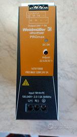 Alimentatore Weidmuller Pro Max 24Vdc-5A