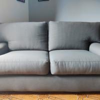  Divano 2 posti color grigio