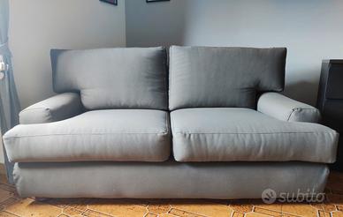  Divano 2 posti color grigio