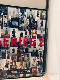Quadro poster serie 2 exhibition 2015 moda LV