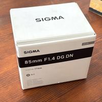 Sigma art 85 f 1.4 dgdn x sony