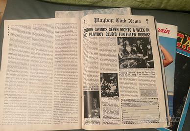 Riviste vintage anni ’60/’70 Playboy, ecc