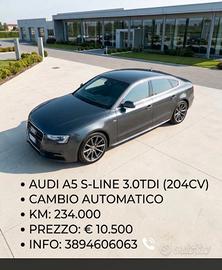 Audi A5 sline 3.0 TDI 204cv  v6 2015 