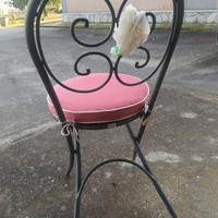 sei "emu Pigalle" sedie da giardino pieghevoli 