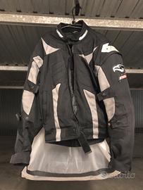 Giacca moto in tessuto brand Giudici