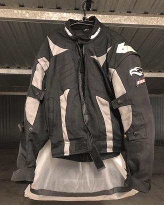 Giacca moto in tessuto brand Giudici