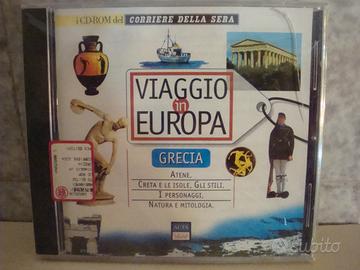 Viaggio Europa Grecia Cd Rom Original Confezionato