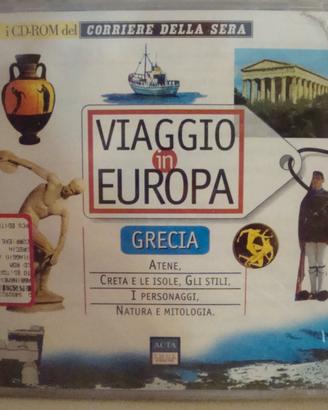 Viaggio Europa Grecia Cd Rom Original Confezionato