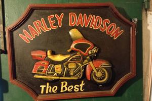 Quadro HD in legno ,in rilievo dipinto a mano.