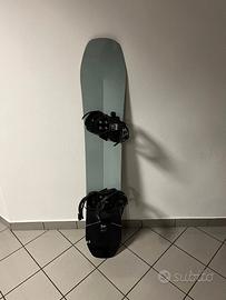 TAVOLA DA SNOWBOARD WIDE CON ATTACCHI DRAKE