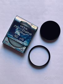 Filtro Hoya pro1 ND16 e Hoya Protector HD