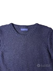Maglione Trussardi – Girocollo Blu Scuro