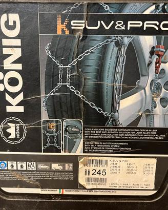 Catene neve auto captiva chevrolet