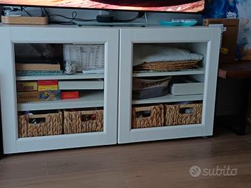 Mobile bianco besta ikea