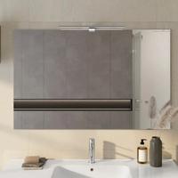 Specchio 70 x 110 senza applique led reversibile.