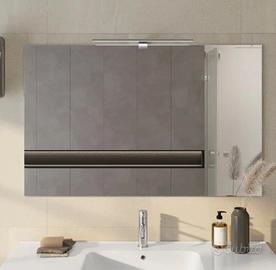 Specchio 70 x 110 senza applique led reversibile.