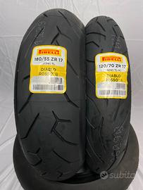 Subito - UGBOX - Pirelli Diablo Rosso II 120/70 17 180/55 17 - Accessori  Moto In vendita a Verona