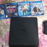 Ps4 slim+5 giochi 