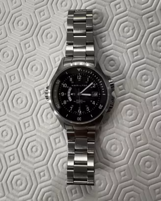Hamilton Khaki Navy Gmt