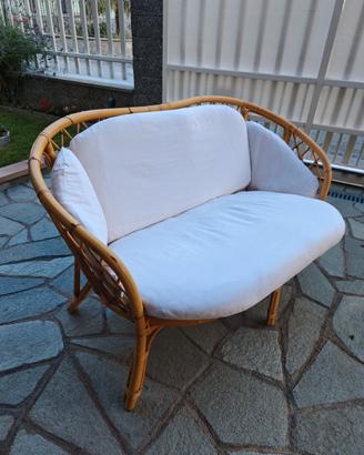 Divanetto vimini