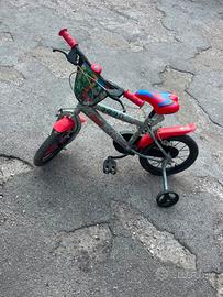 Bici bimbo super eroi