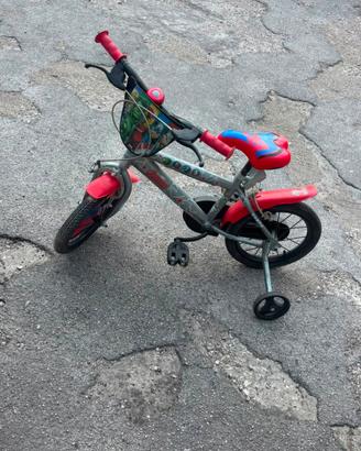 Bici bimbo super eroi