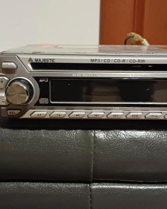 Autoradio  Majestic con lettore CD, USB, SD CARD