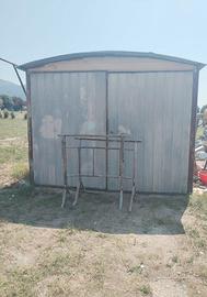Box baracca in lamiera zincata