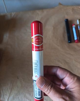 Tubo alluminio sigaro Romeo y Julieta VUOTO

