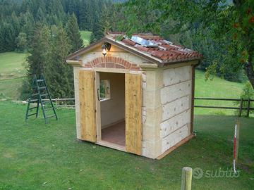 NANO CASA: TINY HOUSE IN PIETRA VERA TRASPORTABILE