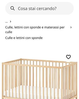Letto per bambini Sniglar Ikea