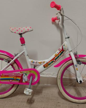 Bicicletta 16 pollici Unicorno 