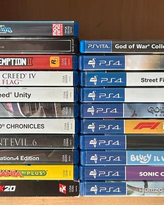 Giochi PS4 - PS5 - PS VITA