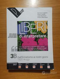 libro di italiano (liberi di interpretare) 