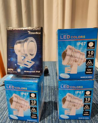 faretti led x esterno 12volt